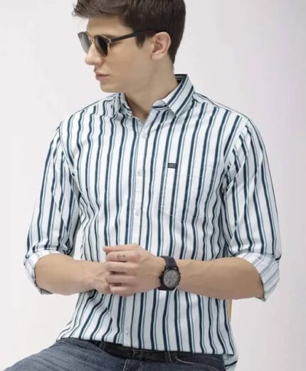 Men’s Smart Fit Striped Office Shirt