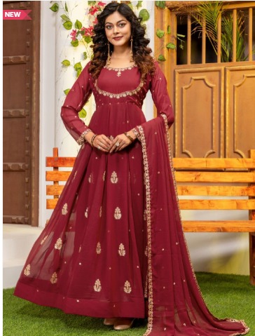 Women Ethnic Motifs Embroidered Regular Kurti with Sharara & With Dupatta
